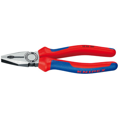 KN-0302180 Плоскогубцы комбинированные, 180 мм, 03 02 180 KN-0302180 KNIPEX