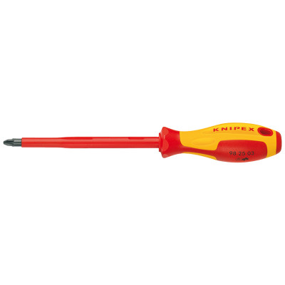 KN-982500 Отвертка для винтов с крестообразным шлицем Pozidriv 98 25 00 KN-982500 KNIPEX