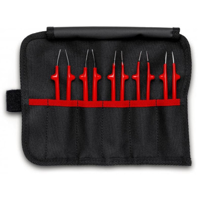KN-920004 Набор пинцетов VDE, 5 пр., диэлектрические 92 00 04 KN-920004 KNIPEX