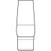 KN-921601ESD Пинцет позиционный ESD, 120 мм, гладкие губки под 35° 92 16 01 ESD KN-921601ESD KNIPEX