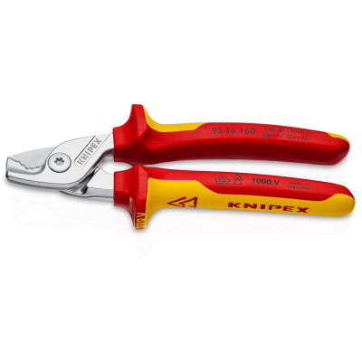 KN-9516160 Кабелерез 160 мм VDE 1000V StepCut 95 16 160 9516160 KNIPEX