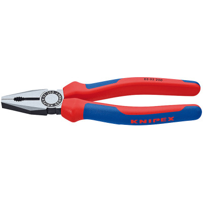 KN-0302200 Плоскогубцы комбинированные, 200 мм, 03 02 200 KN-0302200 KNIPEX
