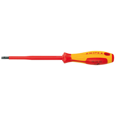 KN-982040 Отвертка для винтов с шлицевой головкой 98 20 40 KN-982040 KNIPEX KN-982040 Отвертка для винтов с шлицевой головкой 98 20 40 KN-982040 KNIPEX