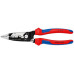 KN-13728 Клещи электромонтажные, 7-в-1, зачистка: 10 - 20 AWG, L-200 мм, 2К ручки 13 72 8 KN-13728 KNIPEX