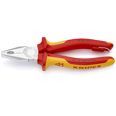 KN-0306180T Плоскогубцы комбинированные, 180 мм, 03 06 180T KN-0306180T KNIPEX
