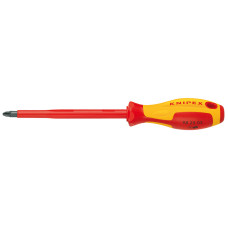 KN-982501 Отвертка для винтов с крестообразным шлицем Pozidriv 98 25 01 KN-982501 KNIPEX KN-982501 Отвертка для винтов с крестообразным шлицем Pozidriv 98 25 01 KN-982501 KNIPEX