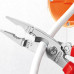 KN-1396200TBK Электромонтажные клещи хромированные 200 мм 1396200TBK KNIPEX