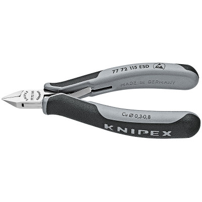 KN-7772115ESD Бокорезы для электроники 77 72 115 ESD KN-7772115ESD KNIPEX