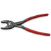 KN-8201200SB Захватные клещи TwinGrip 200мм, обливные рукоятки, держатель-еврослот 8201200SB KNIPEX