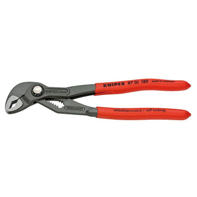 KN-8701180 Высокотехнологичные сантехнические клещи Cobra®, 180 мм, 87 01 180 KN-8701180 KNIPEX