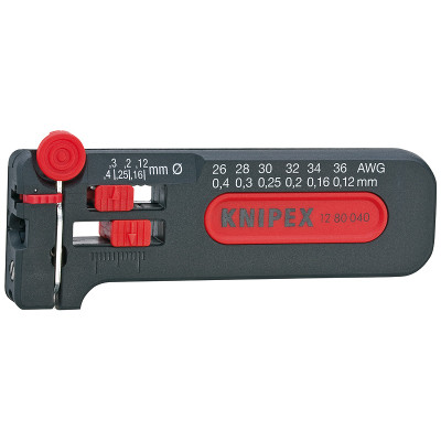 KN-1280040SB Съемник изоляции модель Mini 12 80 040 SB KN-1280040SB KNIPEX KN-1280040SB Съемник изоляции модель Mini 12 80 040 SB KN-1280040SB KNIPEX