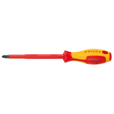 KN-982402 Отвертка для винтов с крестообразным шлицем Phillips 98 24 02 KN-982402 KNIPEX KN-982402 Отвертка для винтов с крестообразным шлицем Phillips 98 24 02 KN-982402 KNIPEX