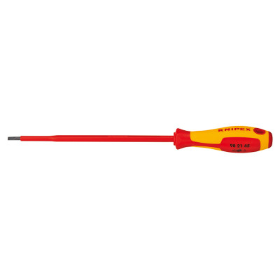KN-982145 Тонкая отвертка для винтов с шлицевой головкой 98 21 45 KN-982145 KNIPEX