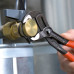 KN-8702180TBK Клещи Cobra черненые 180 мм 8702180TBK KNIPEX