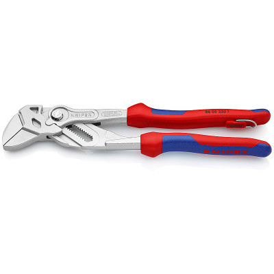 KN-8605250TBK Клещи переставные-гаечный ключ, хромированные 250 мм 8605250TBK KNIPEX