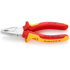 KN-0306160SB Плоскогубцы комбинированные, хромированные 160 мм 0306160SB KNIPEX