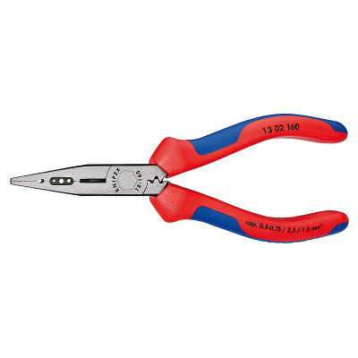KN-1302160 Плоскогубцы для электрика, 160 мм, 13 02 160 KN-1302160 KNIPEX KN-1302160 Плоскогубцы для электрика, 160 мм, 13 02 160 KN-1302160 KNIPEX